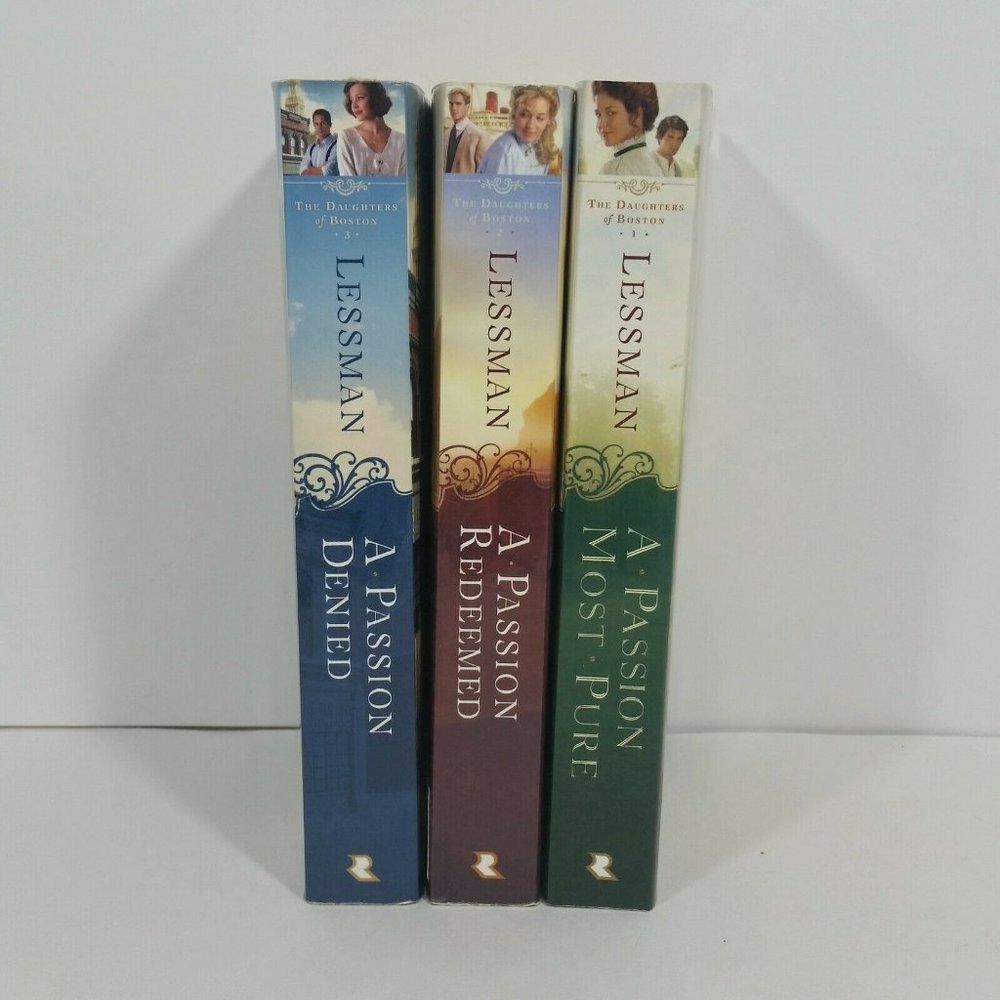 The Daughters of Boston by Julie Lessman Books 1-3 Passion Pure Redeemed Denied